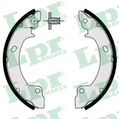 Brake Shoe Set (06410)