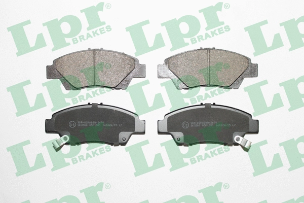 Brake Pad Set, disc brake (05P1591)