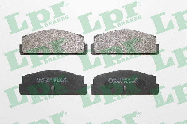 Brake Pad Set, disc brake (05P002)