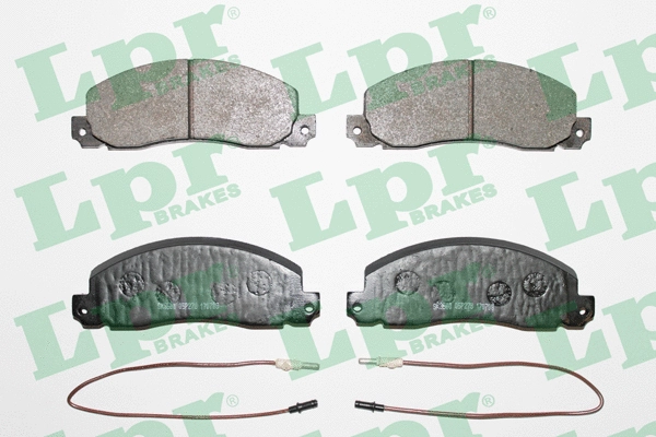 Brake Pad Set, disc brake (05P278)