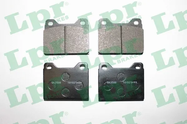 Brake Pad Set, disc brake (05P144)