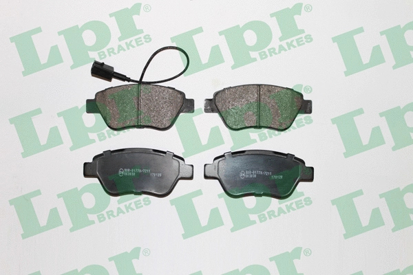 Brake Pad Set, disc brake (05P1225)