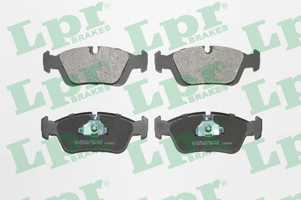 Brake Pad Set, disc brake (05P331)