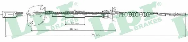 Cable Pull, clutch control (C0050C)