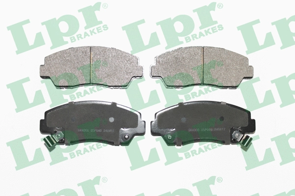Brake Pad Set, disc brake (05P040)