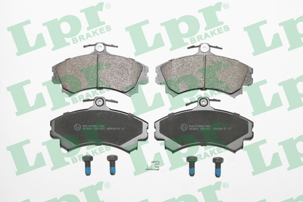 Brake Pad Set, disc brake (05P1221)