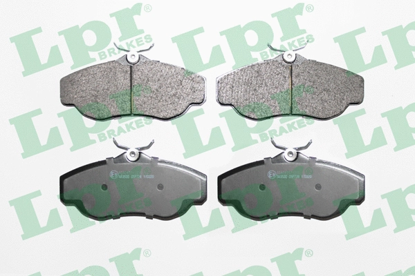 Brake Pad Set, disc brake (05P728)