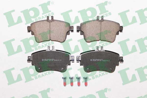 Brake Pad Set, disc brake (05P1780)