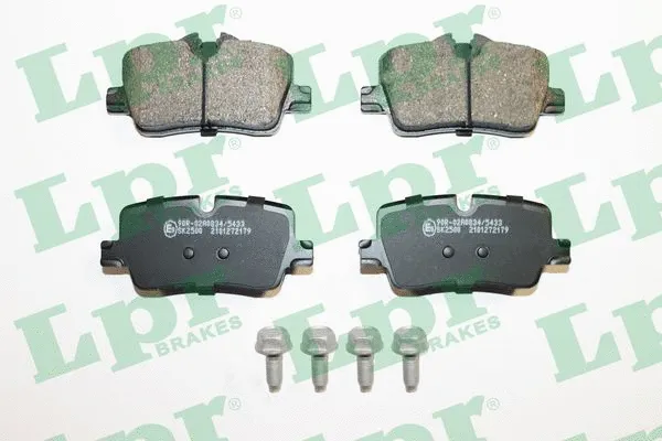 Brake Pad Set, disc brake (05P2179)