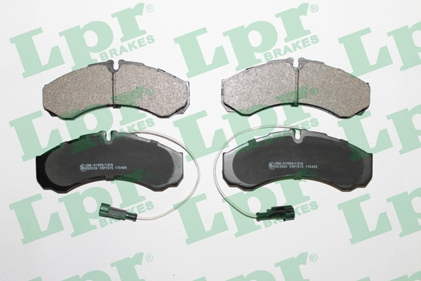 Brake Pad Set, disc brake (05P1515)
