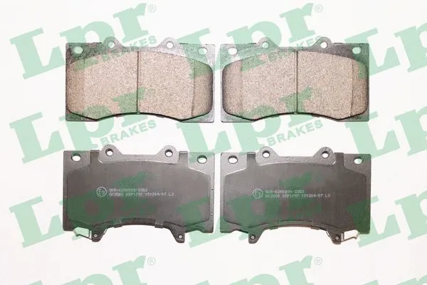 Brake Pad Set, disc brake (05P1797)