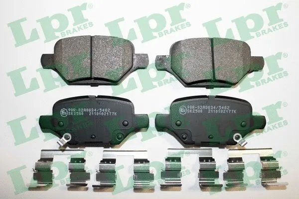 Brake Pad Set, disc brake (05P2177K)