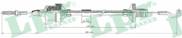 Cable Pull, clutch control (C0247C)