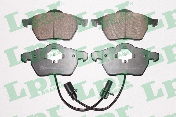 Brake Pad Set, disc brake (05P1119)