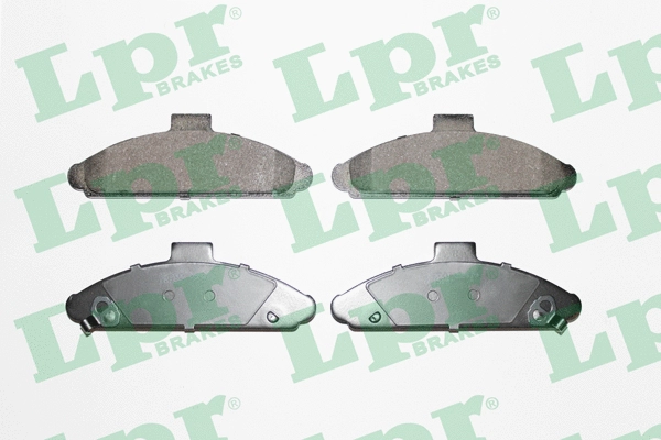 Brake Pad Set, disc brake (05P579)