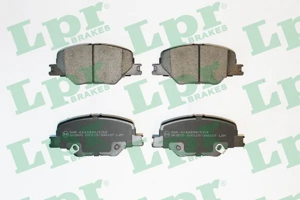 Brake Pad Set, disc brake (05P2107)