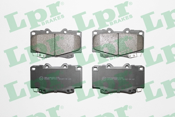 Brake Pad Set, disc brake (05P1610)