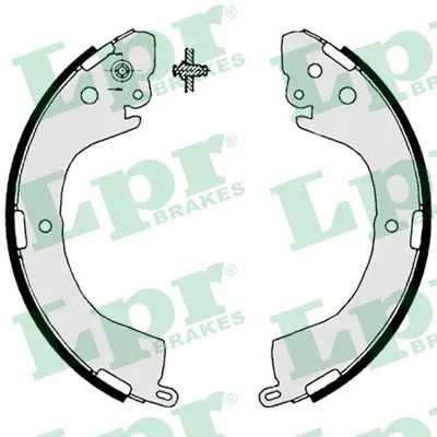 Brake Shoe Set (07890)