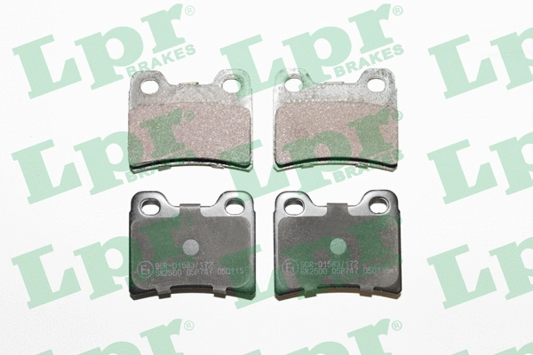 Brake Pad Set, disc brake (05P747)