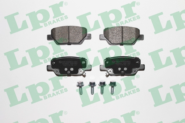 Brake Pad Set, disc brake (05P1951)