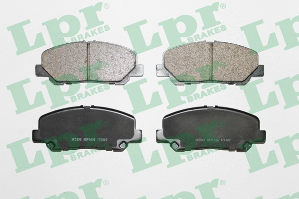 Brake Pad Set, disc brake (05P1636)