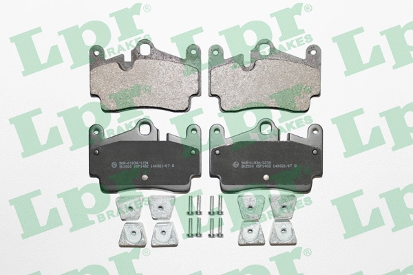 Brake Pad Set, disc brake (05P1482)