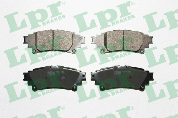 Brake Pad Set, disc brake (05P1746)