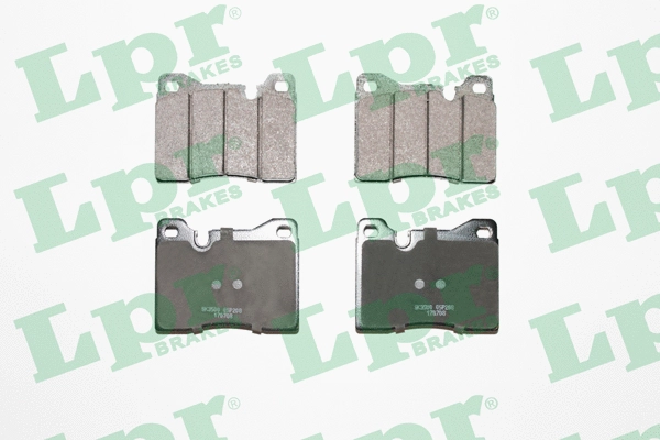 Brake Pad Set, disc brake (05P208)