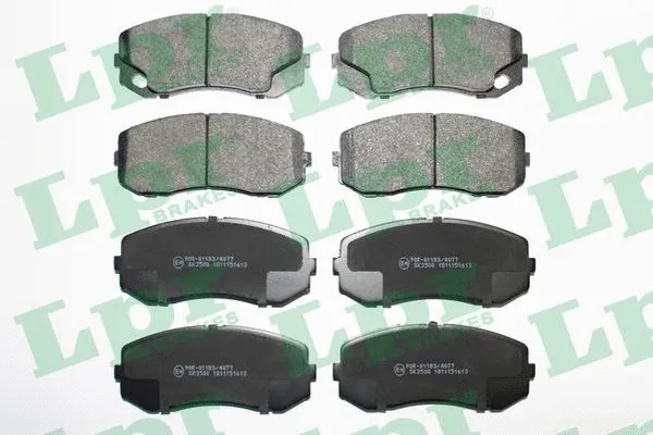 Brake Pad Set, disc brake (05P1613)