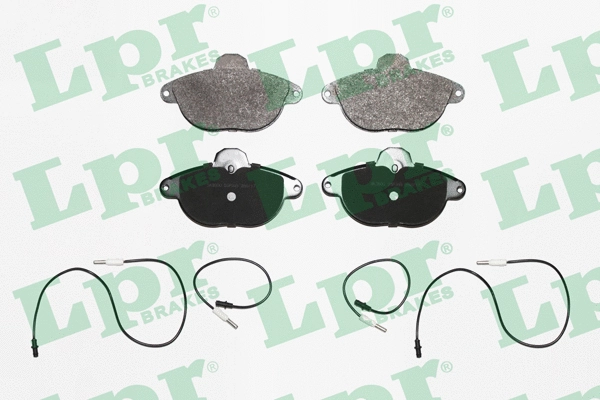 Brake Pad Set, disc brake (05P345)