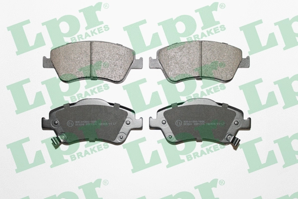 Brake Pad Set, disc brake (05P1316)