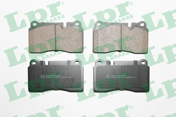 Brake Pad Set, disc brake (05P1505)