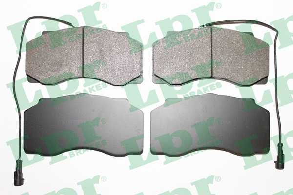 Brake Pad Set, disc brake (05P1159)