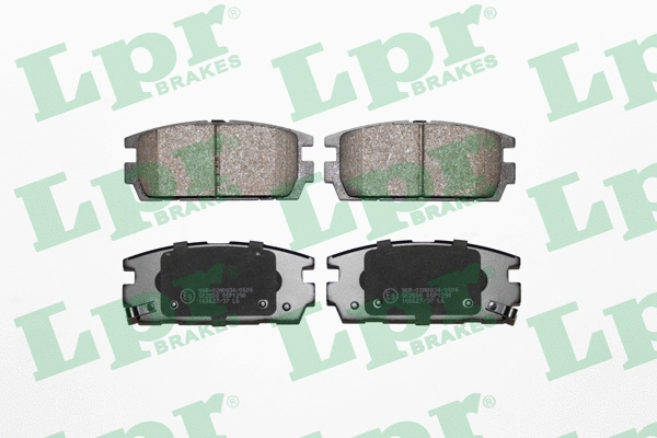 Brake Pad Set, disc brake (05P1290)