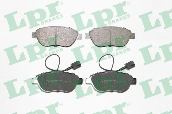 Brake Pad Set, disc brake (05P1657)