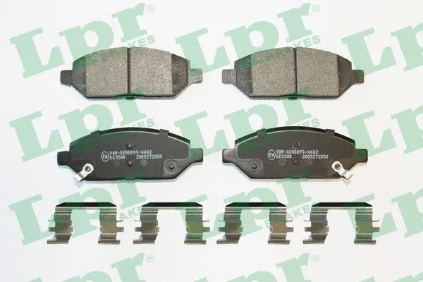 Brake Pad Set, disc brake (05P2050K)