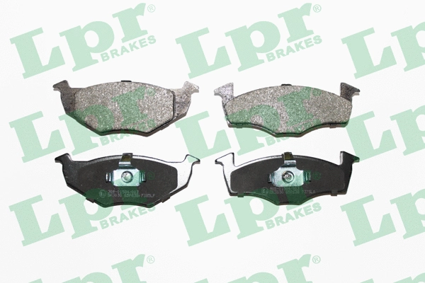 Brake Pad Set, disc brake (05P638)