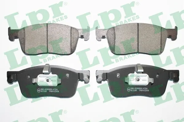 Brake Pad Set, disc brake (05P2030)