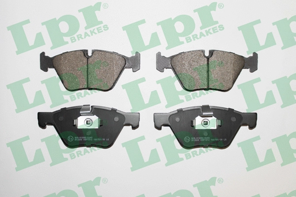 Brake Pad Set, disc brake (05P1512)