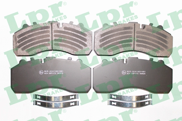 Brake Pad Set, disc brake (05P1173)