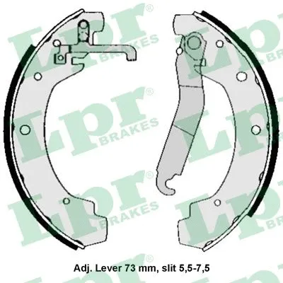 Brake Shoe Set (04570)