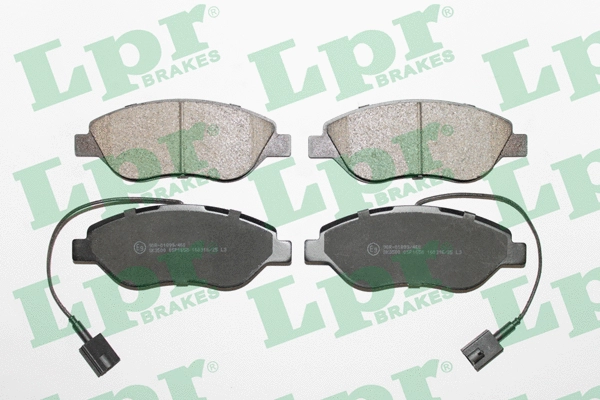 Brake Pad Set, disc brake (05P1658)