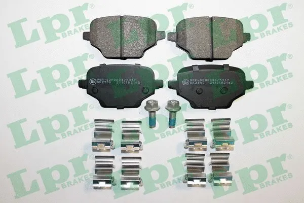 Brake Pad Set, disc brake (05P2162K)