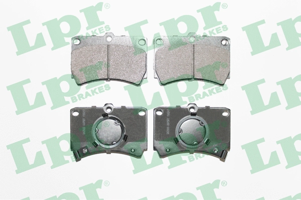 Brake Pad Set, disc brake (05P587)