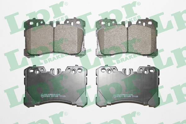 Brake Pad Set, disc brake (05P1848)