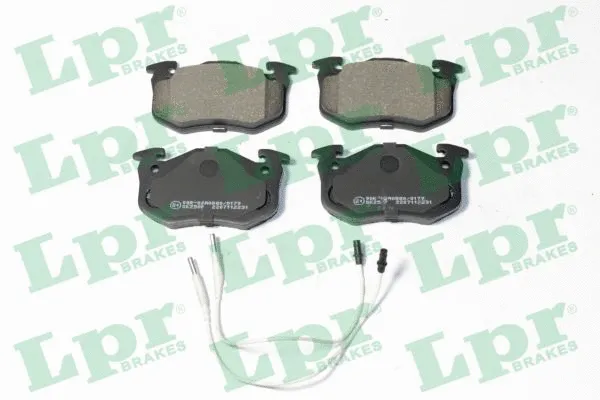 Brake Pad Set, disc brake (05P2231)