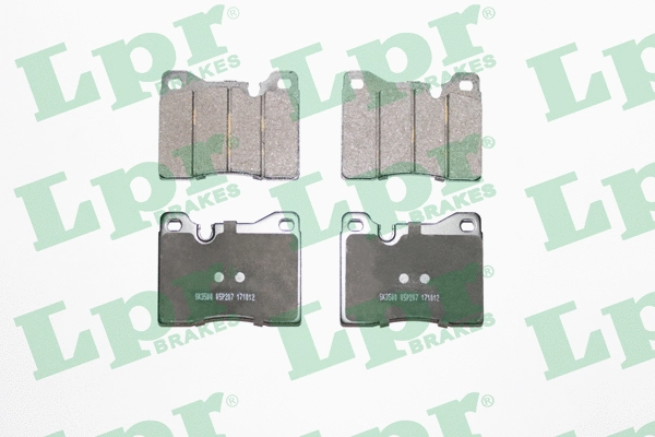 Brake Pad Set, disc brake (05P207)