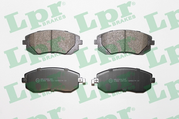 Brake Pad Set, disc brake (05P1363)