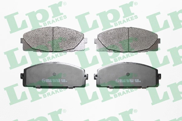 Brake Pad Set, disc brake (05P1595)