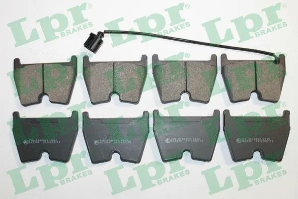 Brake Pad Set, disc brake (05P2172)